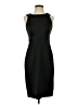 London Times Solid Black Cocktail Dress Size 4 - photo 1