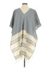 Tribe Alive 100% Cotton Gray Poncho One size - photo 2