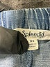 Splendid 100% Lyocell Checkered-gingham Blue Shorts Size XS - photo 3