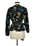 J.Crew 100% Polyester Blue Long Sleeve Blouse Size M - photo 2