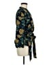 J.Crew 100% Polyester Blue Long Sleeve Blouse Size M - photo 4