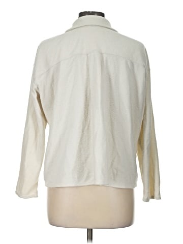 Alfani 3/4 Sleeve Button-Down Shirt (view 2)