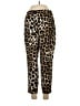 Banana Republic 100% Polyester Animal Print Gold Casual Pants Size L - photo 1