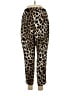 Banana Republic 100% Polyester Animal Print Gold Casual Pants Size L - photo 2
