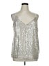 Calvin Klein Silver Sleeveless Top Size XL - photo 1