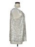 Calvin Klein Silver Sleeveless Top Size XL - photo 4