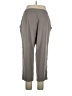 Purejill Solid Gray Casual Pants Size XL - photo 2