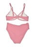 Shein Hearts Pink Two Piece Swimsuit Size 12/13y - photo 2