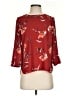 Daniel Rainn 100% Polyester Red 3/4 Sleeve Blouse Size XS (petite) - photo 1