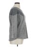 Vintage Rose Color Block Gray Pullover Sweater Size XL - photo 4