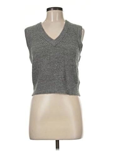 Madewell The Fineloft Shrunken Sweater Vest (view 1)