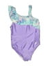 Speedo Paisley Purple One Piece Swimsuit Size XS (youth) - photo 1