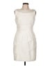 Connected Apparel Ivory Cocktail Dress Size 10 (petite) - photo 1
