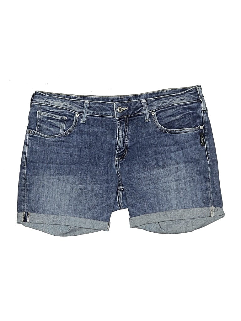 Pre-owned Silver Jeans Co. Denim Shorts In Blue