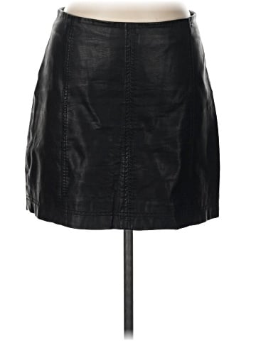 Free People Faux Leather Skirt (view 1)