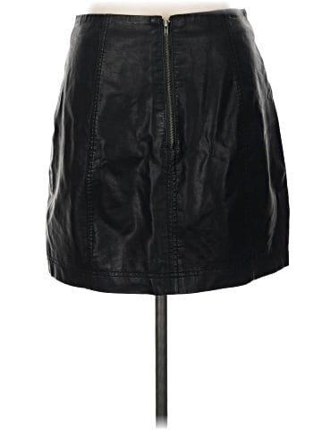 Free People Faux Leather Skirt (view 2)