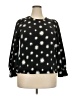 Who What Wear 100% Polyester Black Long Sleeve Blouse Size XXL - photo 1