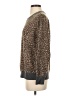 Splendid Brown Long Sleeve Top Size S - photo 5