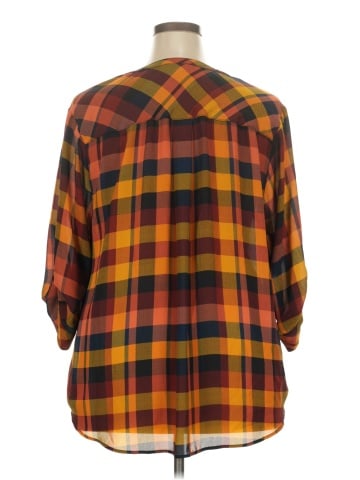 Torrid 3/4 Sleeve Blouse (view 2)