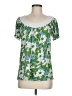 Ella Moss Green Short Sleeve Blouse Size M - photo 1