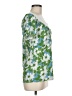 Ella Moss Green Short Sleeve Blouse Size M - photo 4