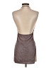 Shein 100% Polyester Metallic Brown Cocktail Dress Size XS - photo 2