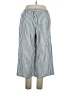 Ellen Tracy Stripes Blue Casual Pants Size L - photo 2