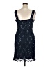 Jackie Jon 100% Polyester Tweed Blue Cocktail Dress Size 16 - photo 2