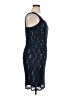 Jackie Jon 100% Polyester Tweed Blue Cocktail Dress Size 16 - photo 4