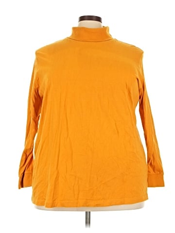 Woman Within Long Sleeve Turtleneck (view 1)