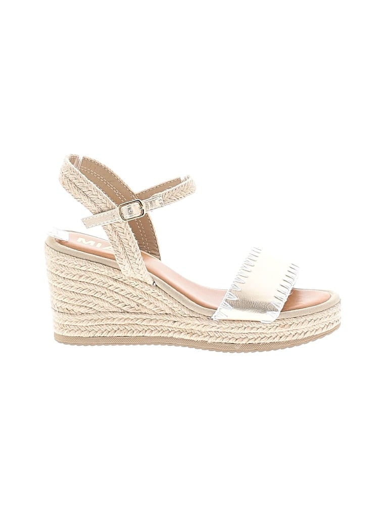 Pre-owned Mia Wedges In White