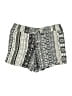 Apt. 9 100% Rayon Print Ivory Shorts Size S - photo 1