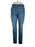 Chico's Solid Blue Jeans Size Lg (2.5) - photo 1