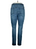 Chico's Solid Blue Jeans Size Lg (2.5) - photo 2