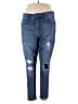 Melissa McCarthy Seven7 Stars Blue Jeans Size 18 - photo 1