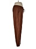 Nine West 100% Polyester Brown Casual Pants Size L - photo 4