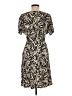 Max and Cleo Print Black Casual Dress Size 8 - photo 2