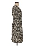 Max and Cleo Print Black Casual Dress Size 8 - photo 4