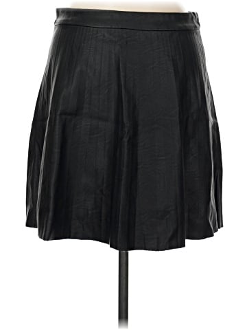 Cupcakes & Cashmere Faux Leather Skirt (view 2)