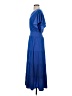 Chico's 100% Polyester Blue Casual Dress Size Sm (0) - photo 5