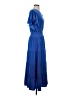 Chico's 100% Polyester Blue Casual Dress Size Sm (0) - photo 4