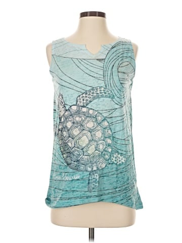 blue 84 Sleeveless T-Shirt (view 1)