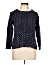 Croft & Barrow Polka Dots Blue Pullover Sweater Size L (petite) - photo 1