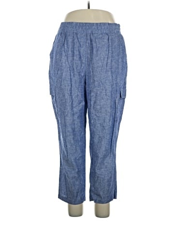 Jones New York Signature Linen Pants (view 1)