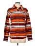 Cabela's 100% Cotton Stripes Orange Long Sleeve Button-Down Shirt Size S - photo 1