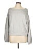 Alice + Olivia Metallic Silver Pullover Sweater Size L - photo 1