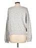 Alice + Olivia Metallic Silver Pullover Sweater Size L - photo 2
