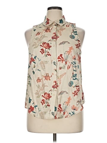 Coldwater Creek Sleeveless Button-Down Shirt (view 1)