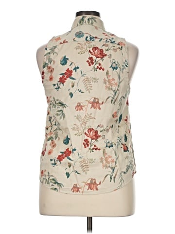 Coldwater Creek Sleeveless Button-Down Shirt (view 2)