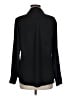 Express 100% Polyester Black Long Sleeve Blouse Size M - photo 2